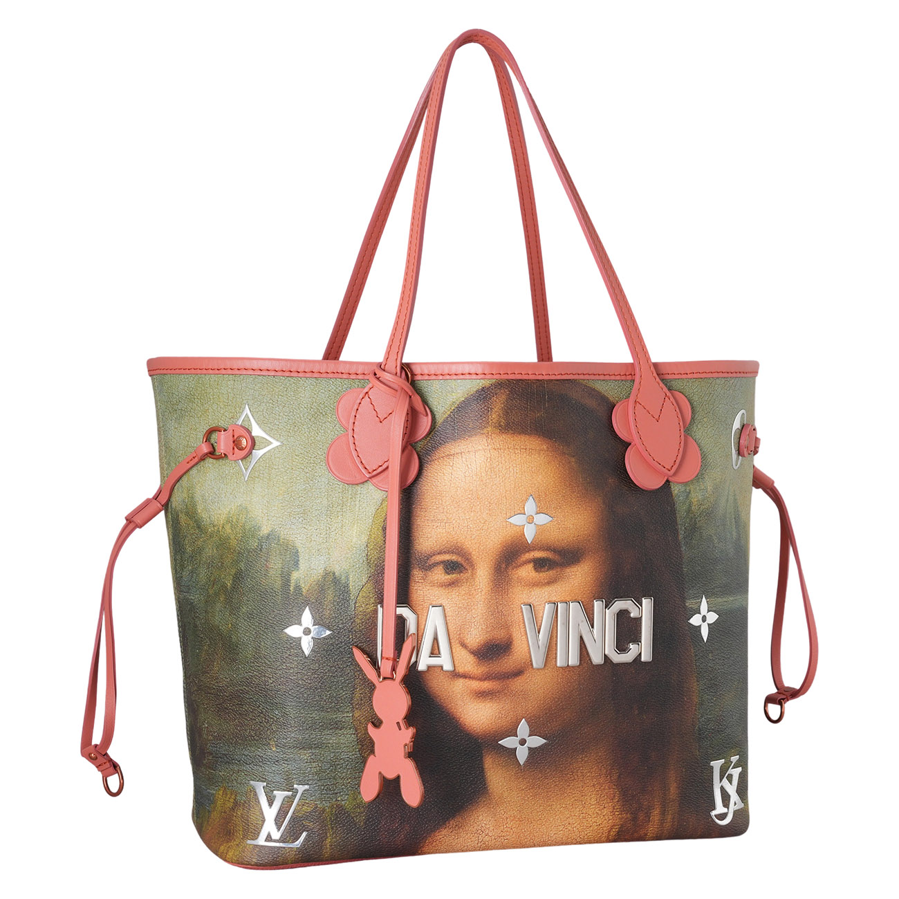 LOUIS VUITTON(USED)루이비통 M43373 시즌 한정 모나리자 네버풀 MM